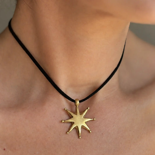 Colgante Estrella del Alba Bronce