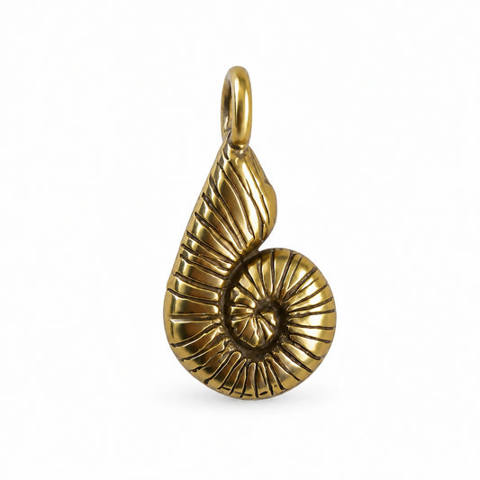 Colgante Caracola Bronce