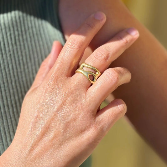 Anillo Marea Bronce