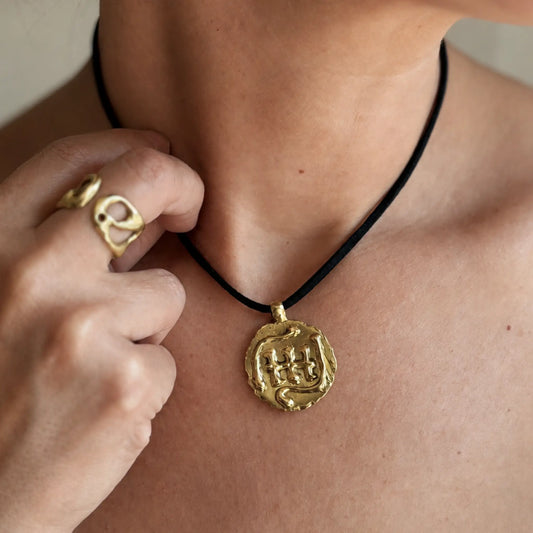 Medallón Familia Bronce