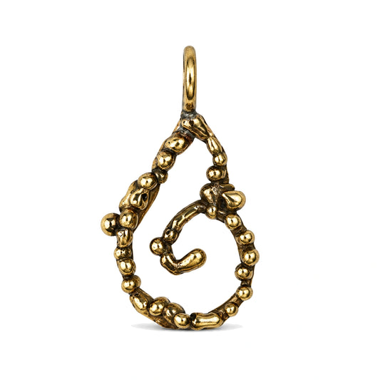 Colgante Caracola Marea Bronce